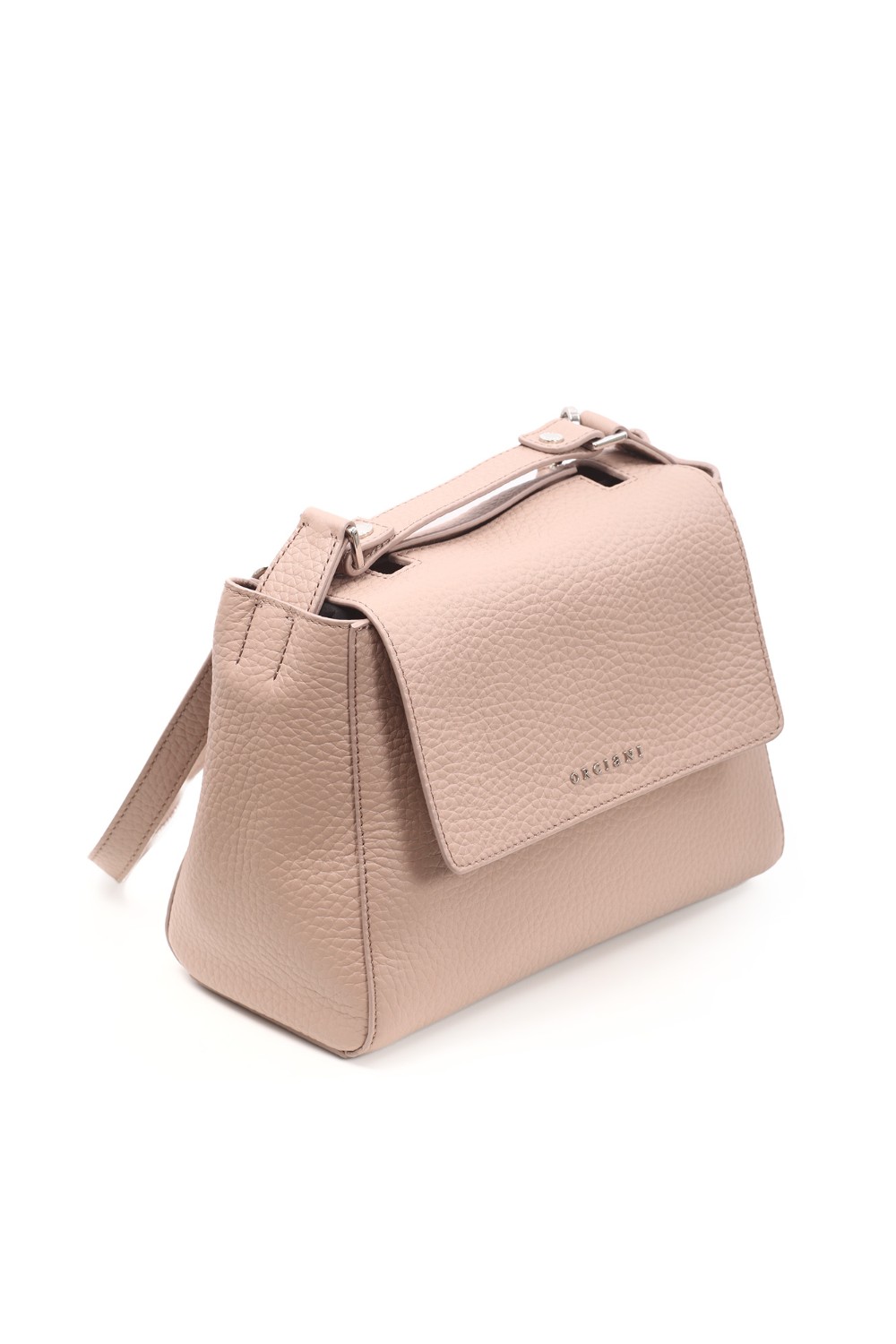 shop ORCIANI  Borsa: Orciani borsa Sveva Soft Piccola a mano in pelle con tracolla.
Tasche: 3 interne, di cui una con zip.
Chiusura: patta con bottone magnetico.
Funzionalità: tracolla regolabile rimovibile.
Dettagli: finitura palladio.
Dimensioni: Larghezza: 26 cm / Altezza: 20 cm / Profondità: 13 cm.
Composizione: Pelle.
Made in Italy.. B01999 SOF-CMO number 1640210